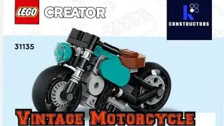 LEGO CREATOR 31135| VINTAGE MOTORCYCLE