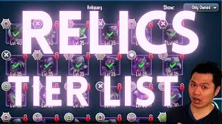 RELICS TIER LIST | Ever Wondered Which Relics To Level Up & Use On Which Monsters? | Monster Legends