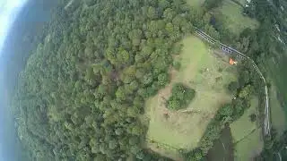 Vuelo drone en la carretera federal Cuernavaca