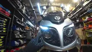 38.  SYM GTS 300. 5 декабря 2024.