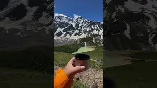 Ледник «Семерка» и озеро «донгузорун кель» #горы #кавказ #семёрка #nature #travel
