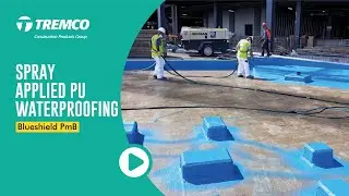Blueshield PmB Application (Spray Applied PU Waterproofing)