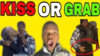 KISS OR GRAB😘🍑PT2 PUBLIC INTERVIEW AT CITYKIDS_EVENTS