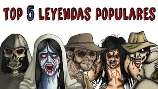 TOP 5 LEYENDAS POPULARES | Draw My Life La Llorona, Patasola, El Silbón, La Santa Compaña El Pombero