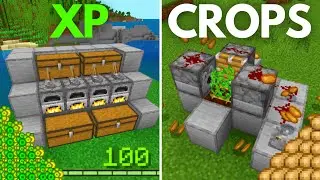 (1.19) Top OVERPOWERED Minecraft Farms in 1.19 Bedrock/Java (XP Farm, Crop/Emerald Farm)