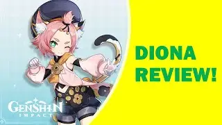 Diona Review: CRYO Kitty Protection! | Genshin Impact