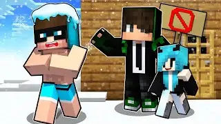 ABİŞİM BENİ EVDEN KOVDU 😭 Minecraft