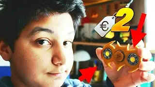DIY super fidget spinner polymer clay FIMO