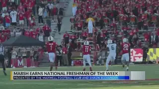 Michigan State's Nick Marsh earns Shaun Alexander National Player of the Week