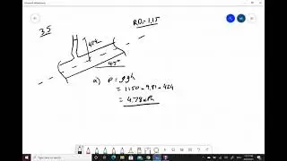 Tutorial 4 - Manometry