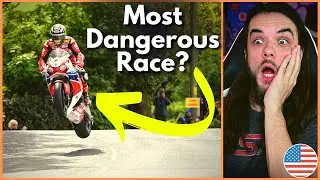 The Isle Of Man TT | Most Dangerous Motorcycle Race | American Reacts