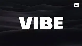Typography Opener  | After Effects Template | Tutorial