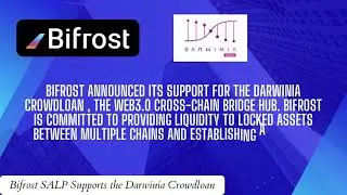 Bifrost slap support the Darwinia crowdloan