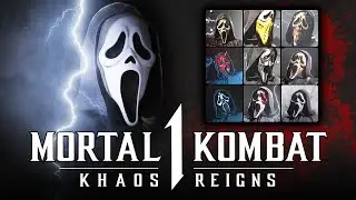 Mortal Kombat 1 - NEW Ghostface Teaser Trailer, Official Release Date & All Masks Revealed! (So Far)