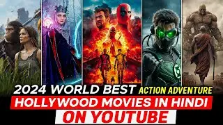 Top 10 New Sci-Fi & Adventure Hollywood Movies On Youtube In Hindi | 2024 Hollywood Movies in Hindi