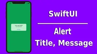 SwiftUI Alert