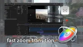How to Create a Fast Zoom Transition in Motion 5!