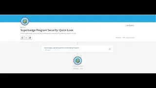 Superbadge Program Security  Quick Look   Salesforce Trailhead  Answer | #trailheadbadges