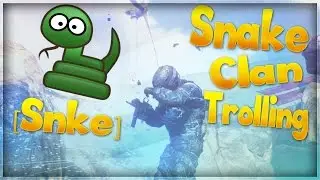 Black Ops 2 Snake Clan Trolling - Prone, Funny Reactions, [Snke]