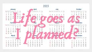Almost 1 minute message:  Life goes as I wish?