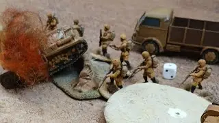 Warlord Games Bolt Action battle report. British vs Italians.