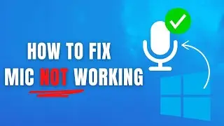 NEW* How to Fix Mic Not Working on PC (Simple 2025 Guide)