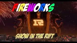 The first firework show in the rift of the history