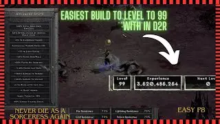 Easiest build to lvl to 99 with In D2R