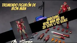 Unboxing/review IRON MAN MK85 ZD TOYS 1/10 scale