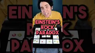 Einstein’s Rock Paradox🤘