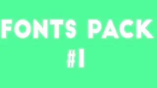 Pack de fontes para design #1