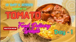 🚀 Day 1: Build a Food Delivery App Like Tomato Using React JS!  🍔| Project Tutorial for Beginners