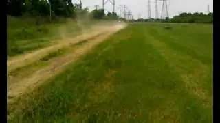 Callan doing wheelies