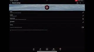 I cant change my profile