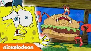 SpongeBob SquarePants | Zombi Krabby | Nickelodeon Bahasa