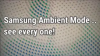 Ambient Modes - See them all for Samsung QLED TVs 📺