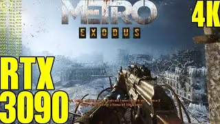 Metro Exodus Enhanced RTX 3090 DLSS Comparison Performance 4K
