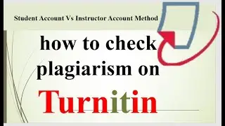 How to Check Plagiarism | Free plagiarism checker | Turnitin ID Checker for Free