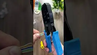 How to make LAN cable in 1 Min ⚡CAT5 CAT6 CAT6E