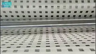 Mining grid is made from high-tenacity polyester and is coated with a flame-resistant coating.