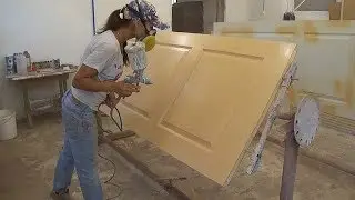 Как покрасить двери; how to paint the door