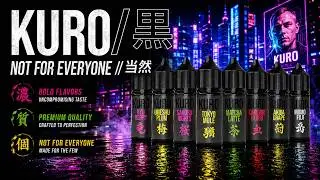Kuro Eliquid Range - By Riot Labs