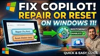 How to repair or reset Copilot on Windows 11 (2026)