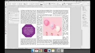 Ignore Text Wrapping in InDesign