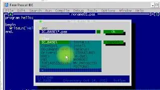 Free Pascal первая программа