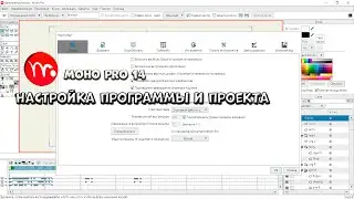 № 3 Предварительная настройка Moho Pro 14 (Вкладки: Настройки программы и Параметры проекта)