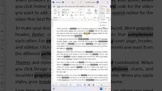 🔥Microsoft Word Amazing Tips | Select Text with Similar Formatting | 