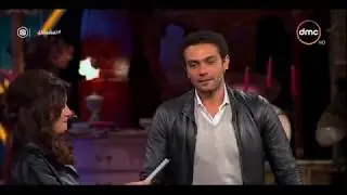 تعشبشاي - غادة عادل تختبر آسر ياسين بـ أسئلة صعبة وهو بيجري على التريدميل