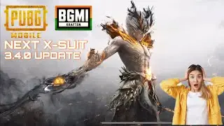 Next x-suit PUBG and BGMI 3.4.0 update 😱