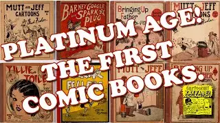 The First Comics Were From The Platinum Age! We're Looking at 100+ Yr Old Books With Warren Bernard!